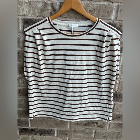 rag & bone NWT
Mica Stripe Tank Brownstripe Sz S - Picture 8 of 16